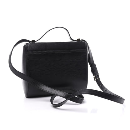Givenchy Textured Calfskin Mini Pandora Box Crossbody Bag Black 2 of 9