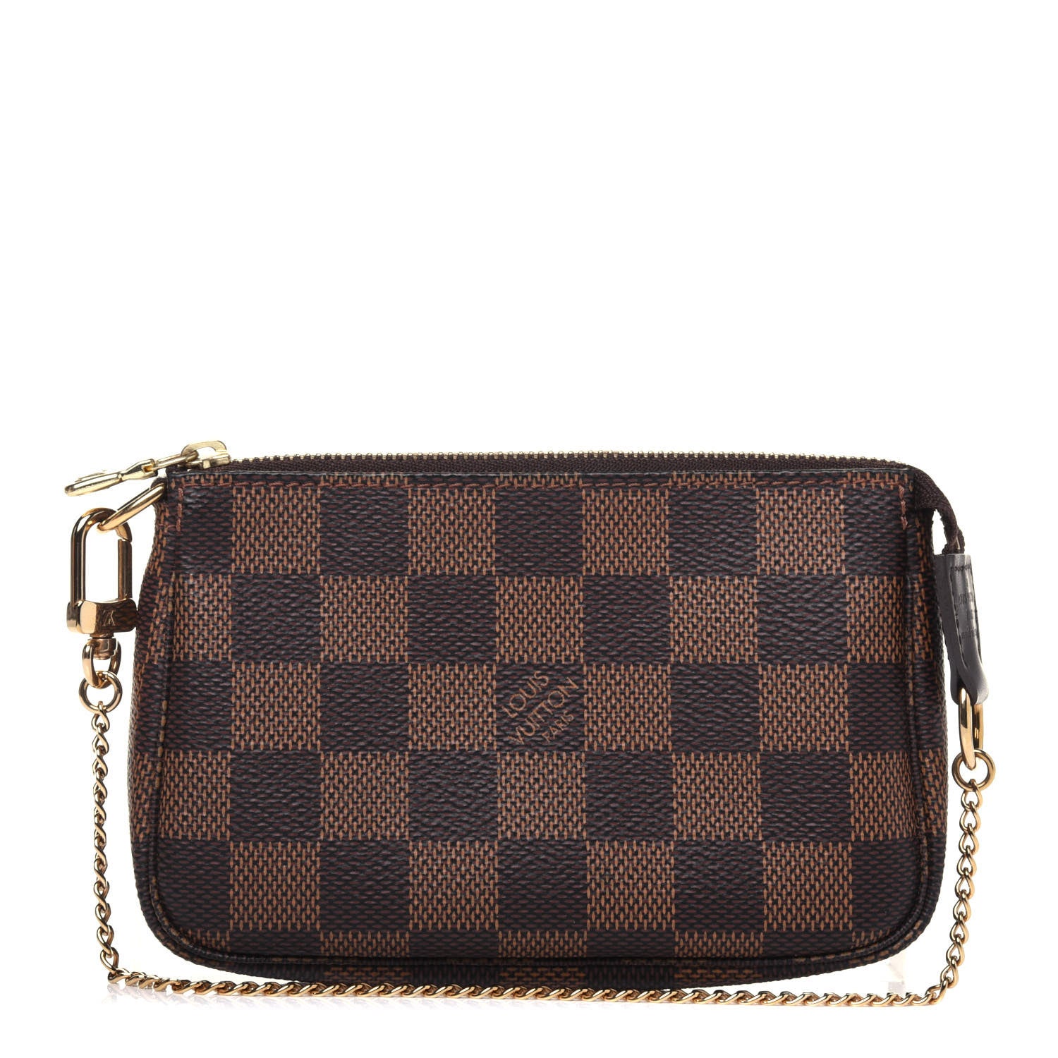 Louis Vuitton Damier Ebene Mini Pochette Accessories 1 of 14