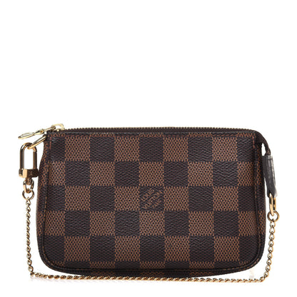 Louis Vuitton Damier Ebene Mini Pochette Accessories 1 of 14