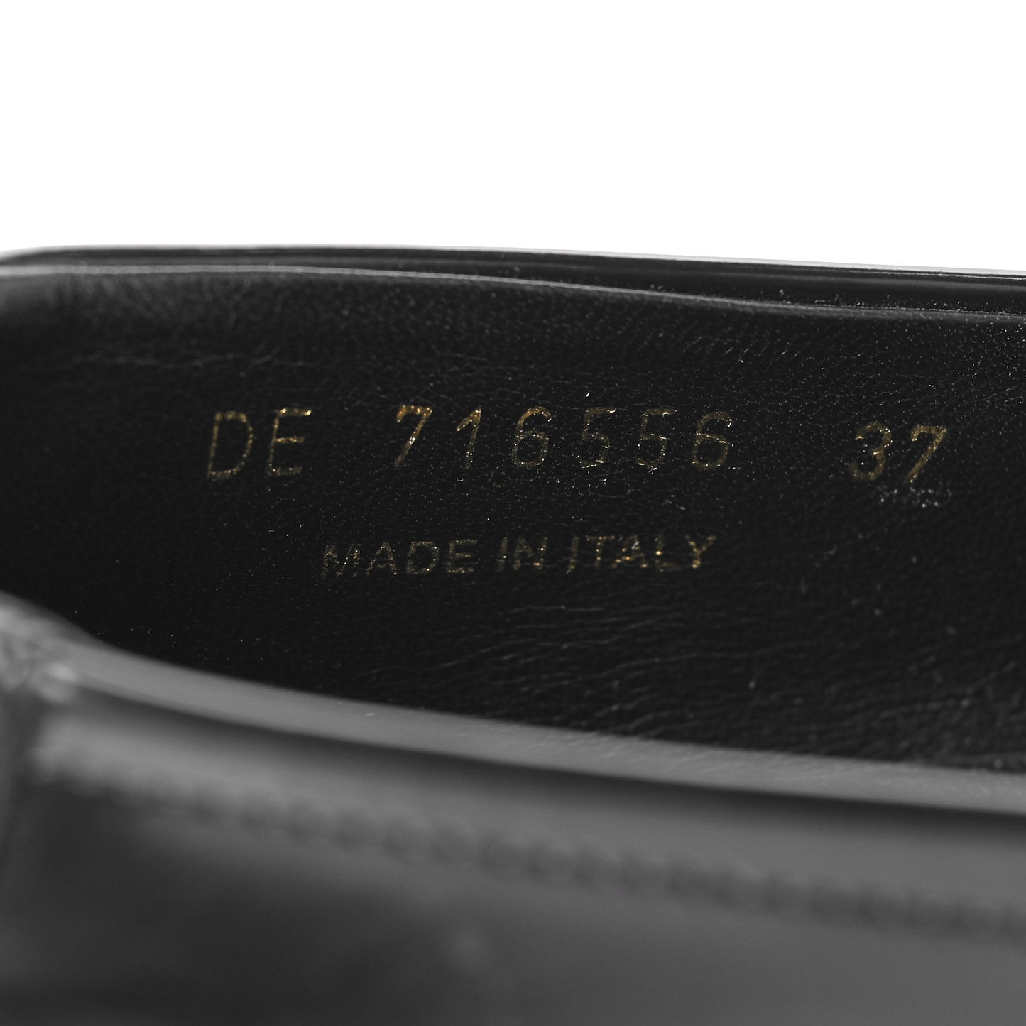 Glazed Calfskin Chunky Le Loafer Penny Slippers 37 Black