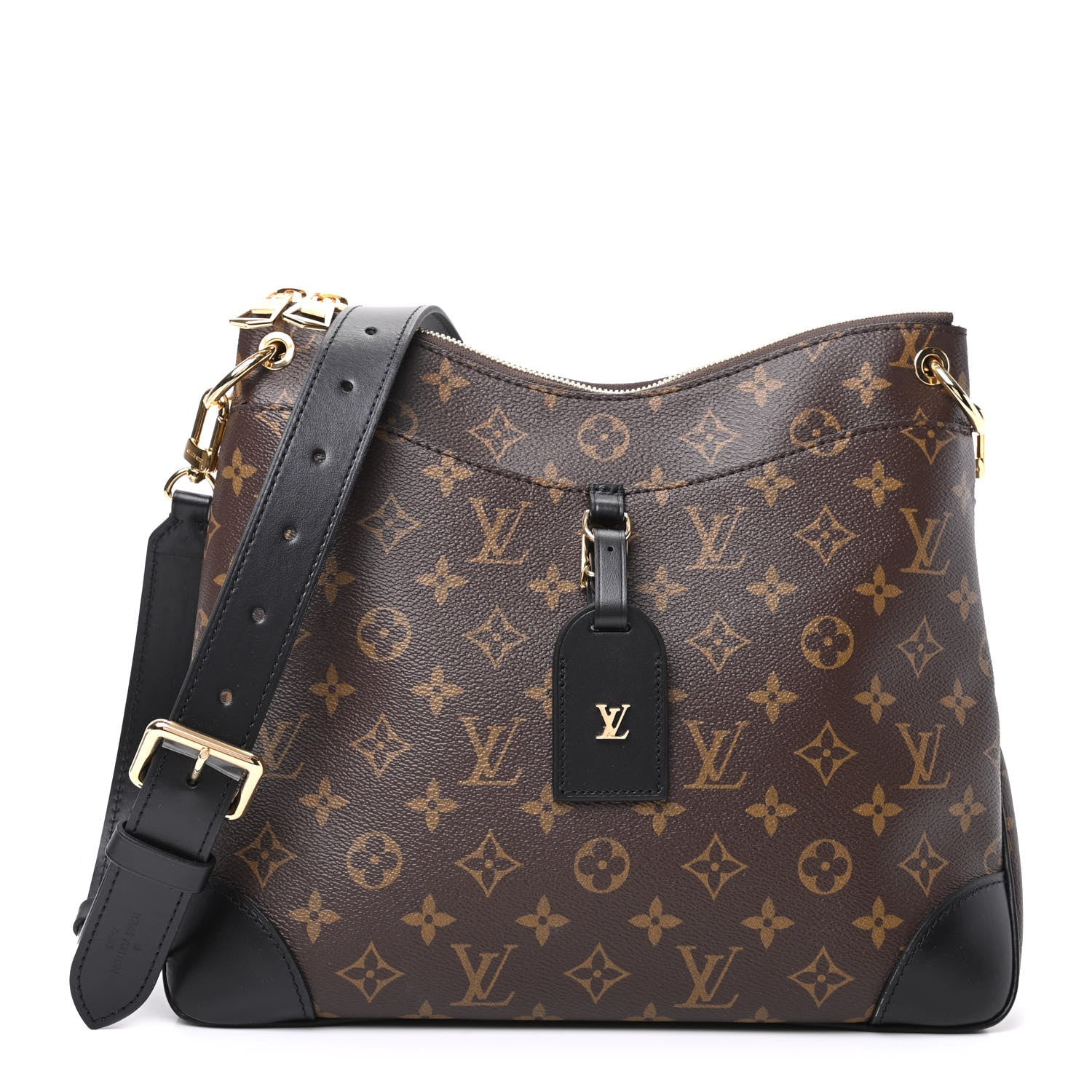 Louis Vuitton Monogram Odeon MM Black 1 of 9