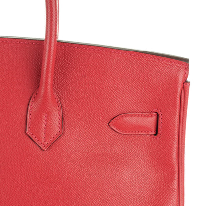 Hermes Epsom Birkin 35 Rouge Casaque 5 of 21