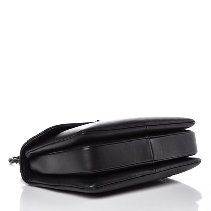 Chanel Calfskin Small Trendy CC Dual Handle Flap Bag Black 4 of 14