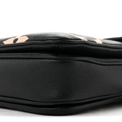 Louis Vuitton Empreinte Monogram Giant Pochette Metis Black Beige 9 of 14