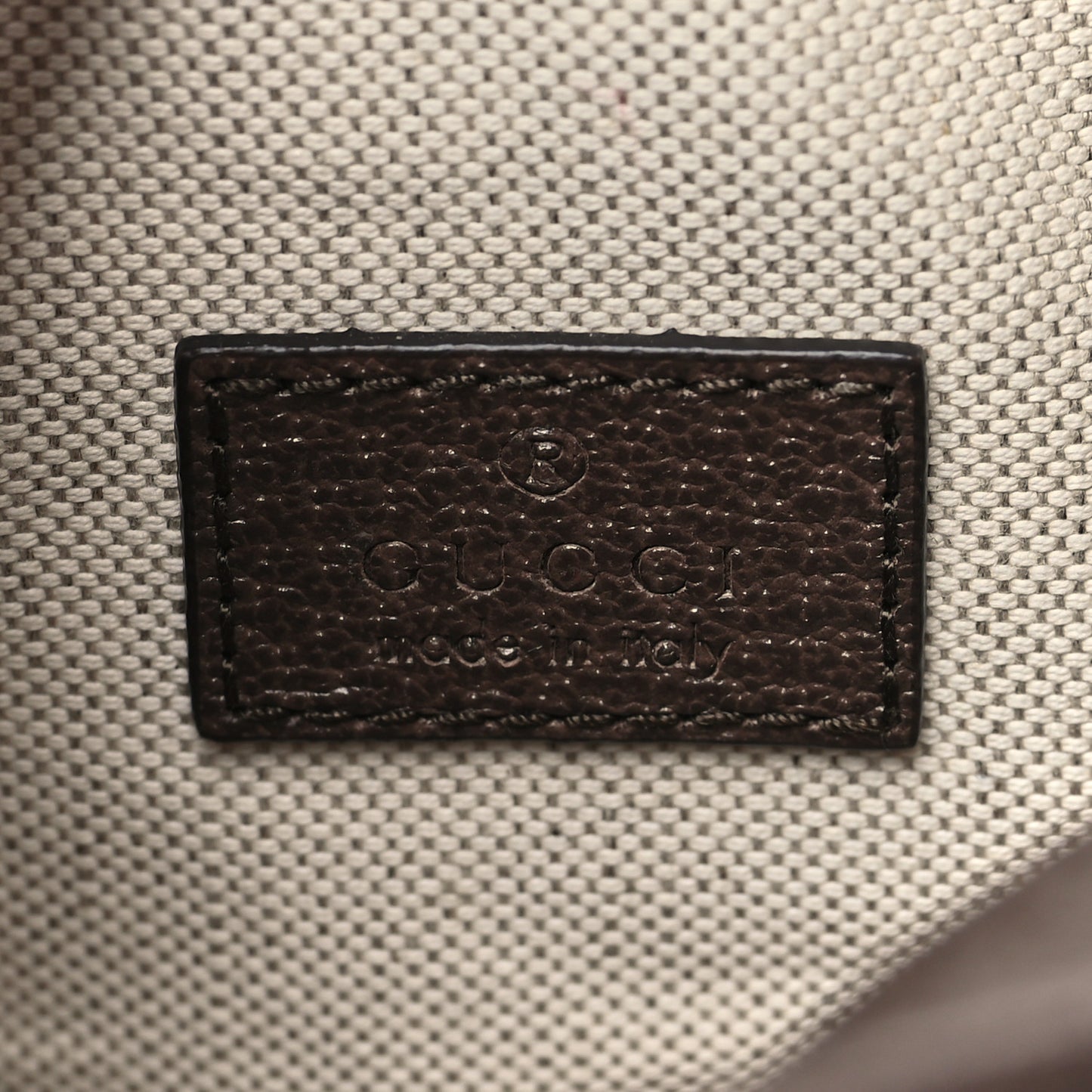 Monogram Jumbo GG Textured Dollar Calfskin Web Mini Crossbody Bag Camel Ebony New Acero