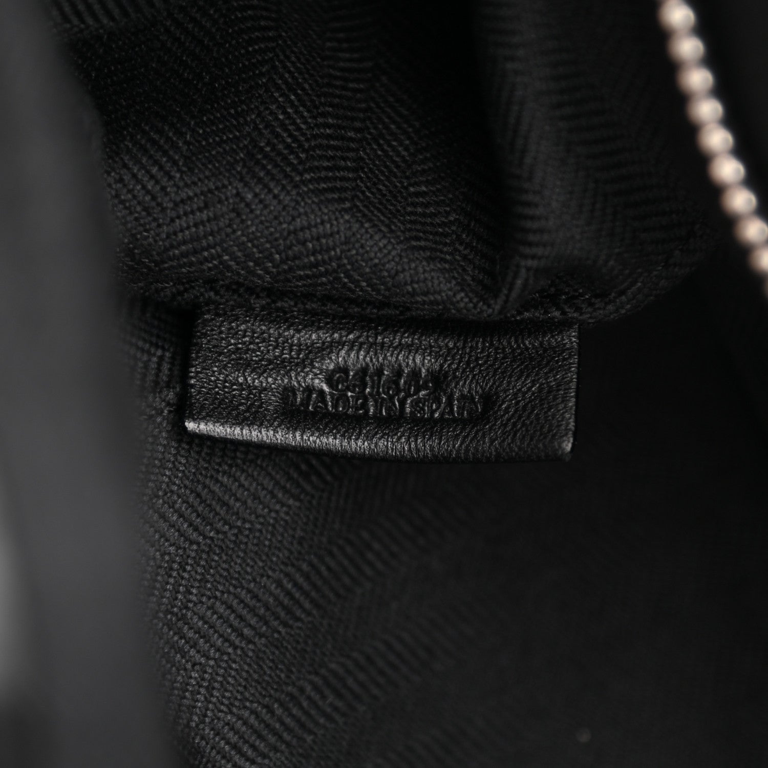 Loewe Calfskin XL Zipper Puzzle Bag Black 7 of 13
