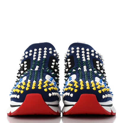 Christian Louboutin Neoprene Mens Funfor Run Flat Sneakers 43 Version Multi 2 of 8