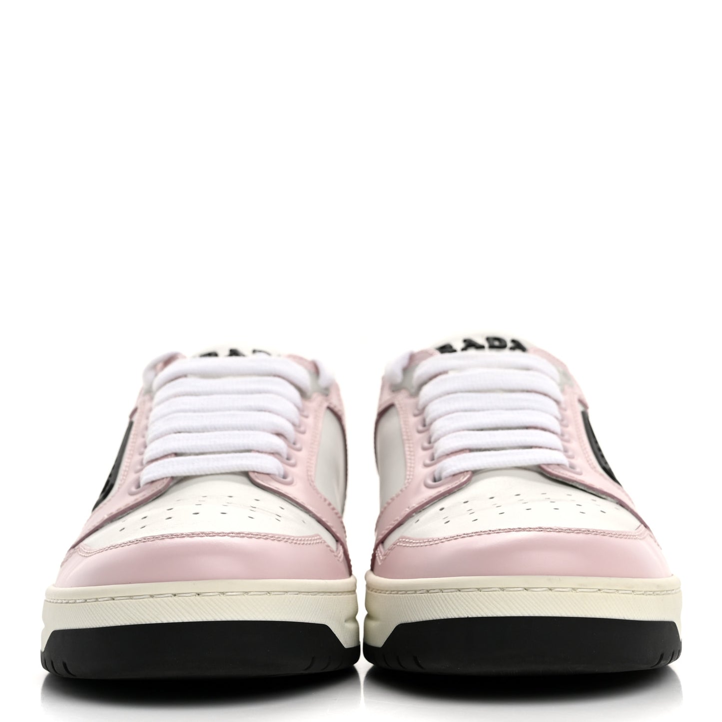 Vitello Sport Spazzolato Rois Rubber Triangle Logo Perforated Womens District Low Top 30mm Sneakers 36 White Alabastro