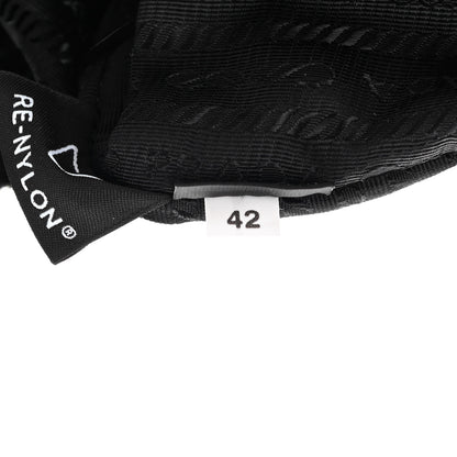 Prada Tessuto Nylon Saffiano Mini Re-Edition 2005 Bag Black 9 of 14