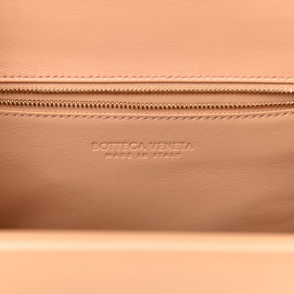 Bottega Veneta Box Calfskin Nappa Clip Bag Almond Gold 6 of 10