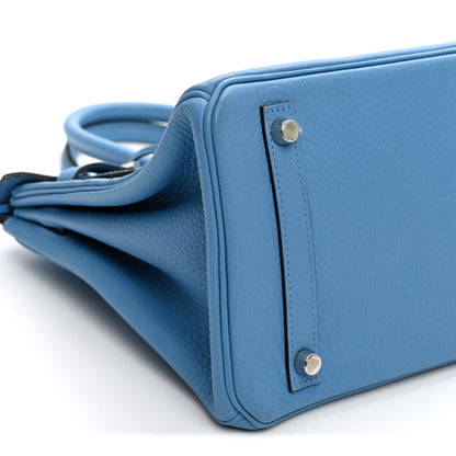 Hermes Togo BIRKIN 30 Bleu Paradis 9 of 12