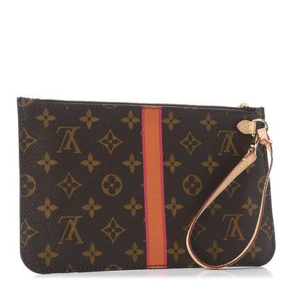 Louis Vuitton Monogram My LV Heritage Neverfull MM GM Pochette Moutarde Fuchsia 3 of 10