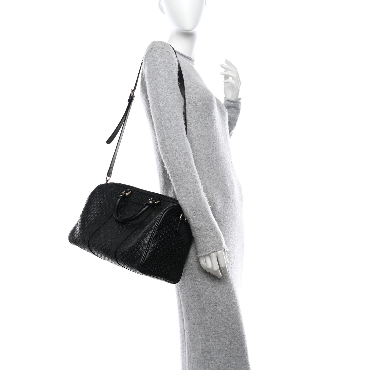 Gucci Microguccissima Medium Joy Boston Black 2 of 12