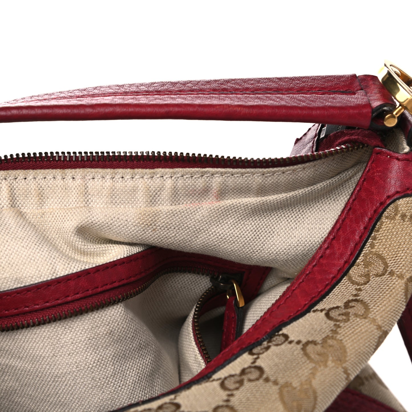 Monogram Small Miss GG Hobo Red