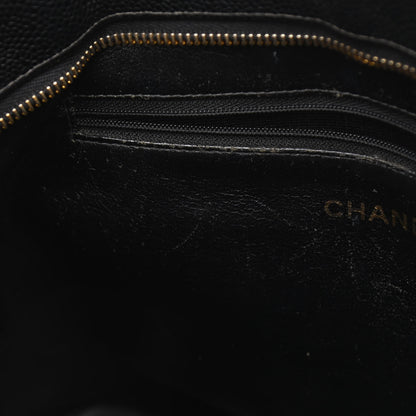 Chanel Caviar Quilted Medallion Tote Black 12 of 12