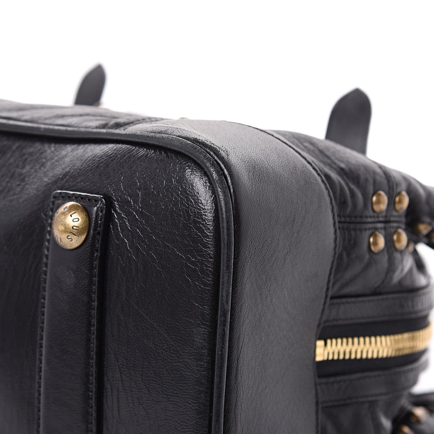 Lambskin Riveting Black