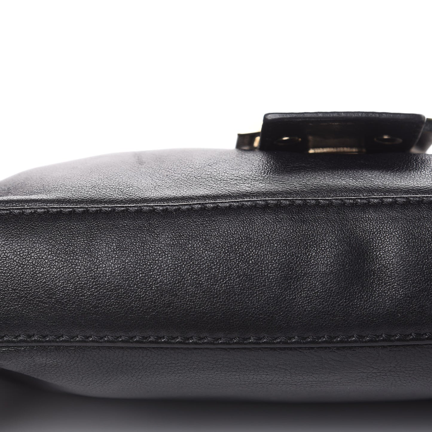 Calfskin Baguette Black