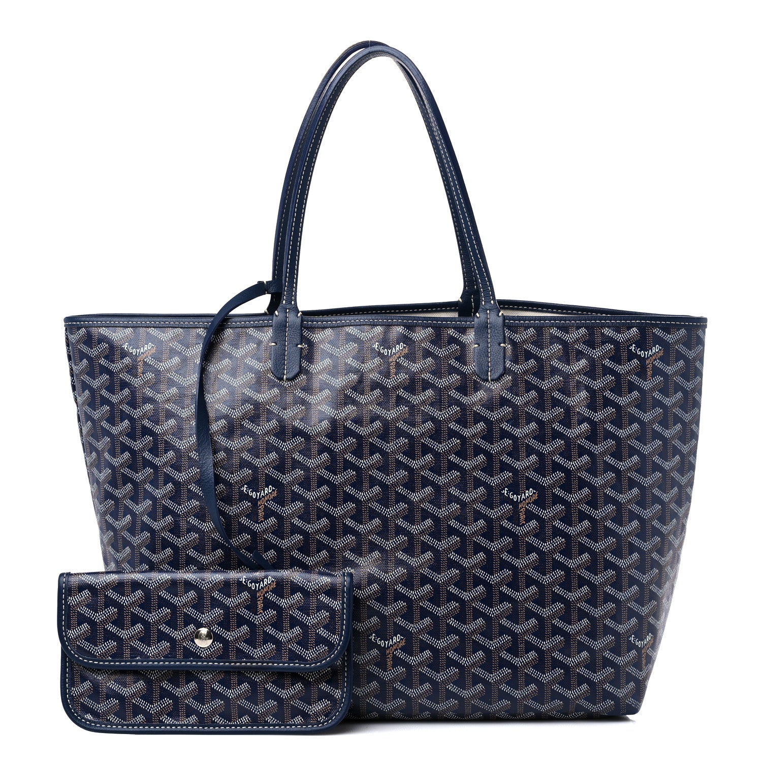 Goyard Goyardine Saint Louis PM Navy 1 of 13