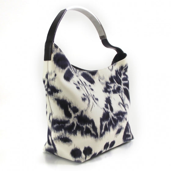 Canvas Floral Shoulder Bag