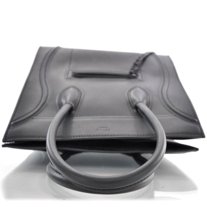 Celine Smooth Calfskin Medium Phantom Luggage Black 5 of 10