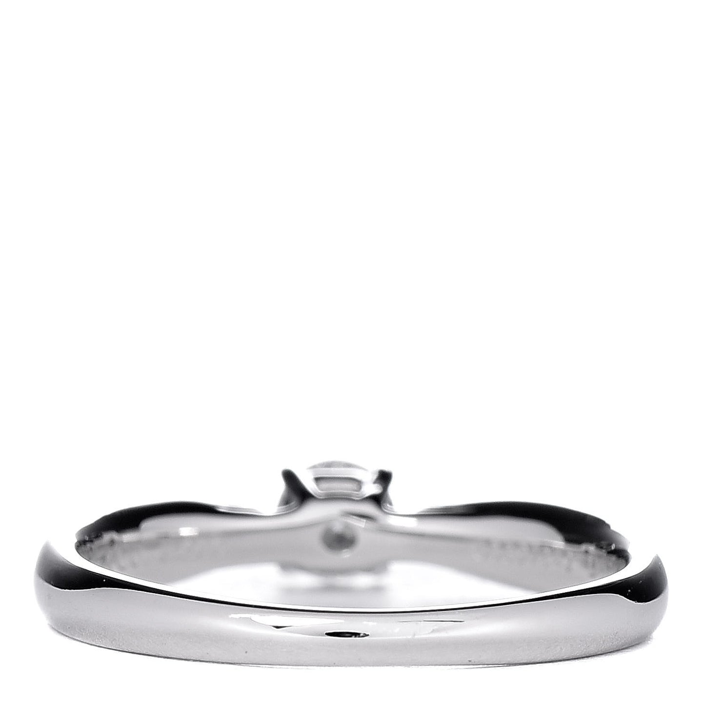 Platinum Diamond .19ct Harmony Solitaire Engagement Ring 48 4.5