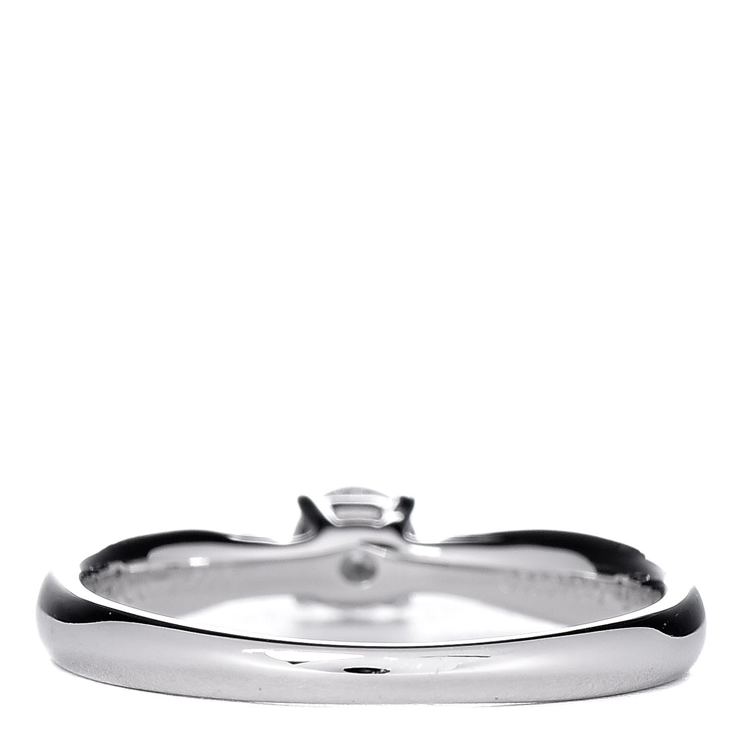 Tiffany Platinum Diamond .19ct Harmony Solitaire Engagement Ring 48 4.5 4 of 9