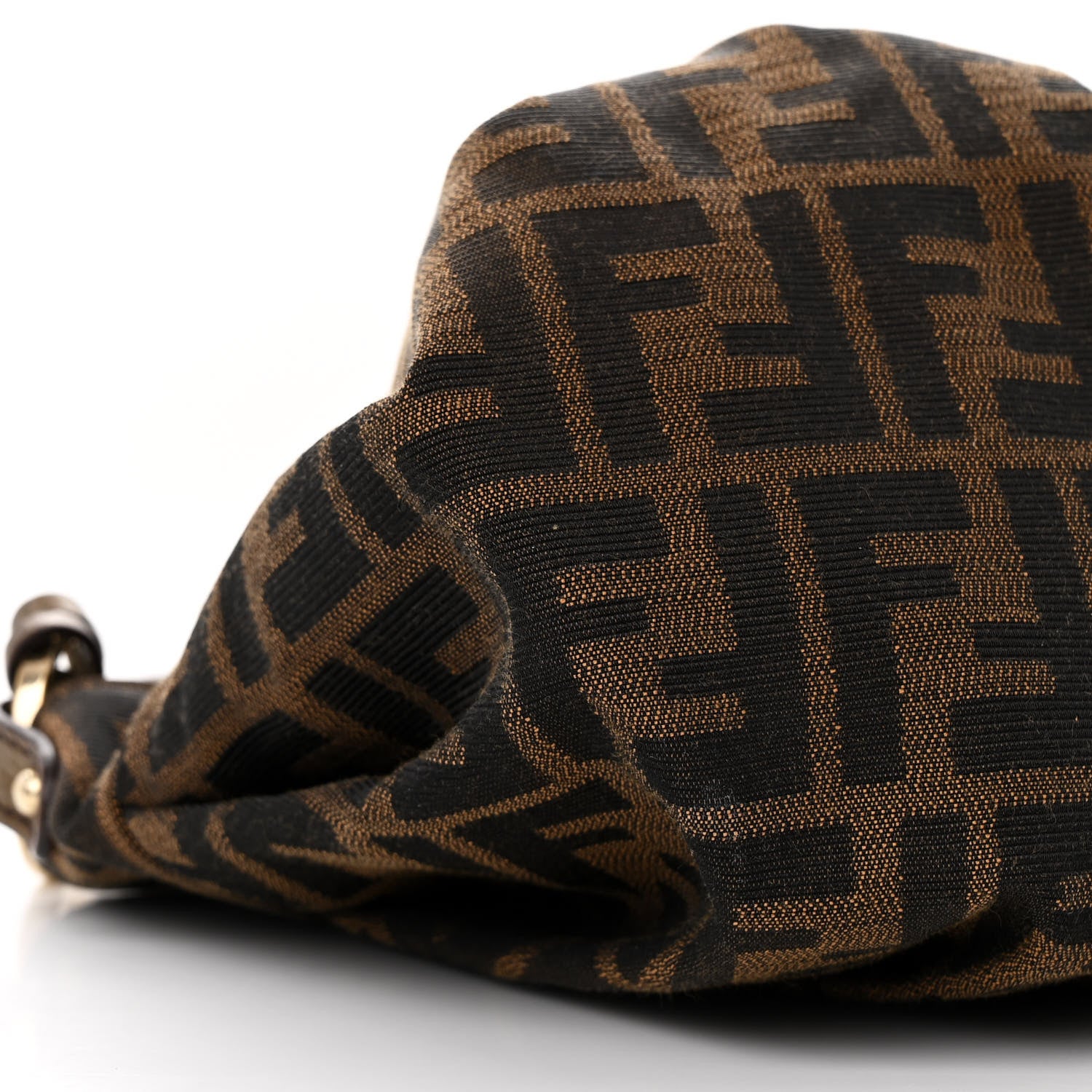 Fendi Zucca Mini Chef Hobo Tobacco 9 of 10