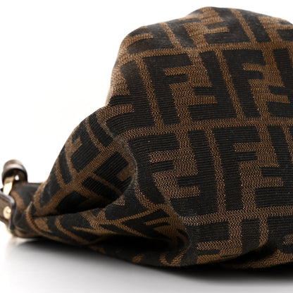 Fendi Zucca Mini Chef Hobo Tobacco 9 of 10