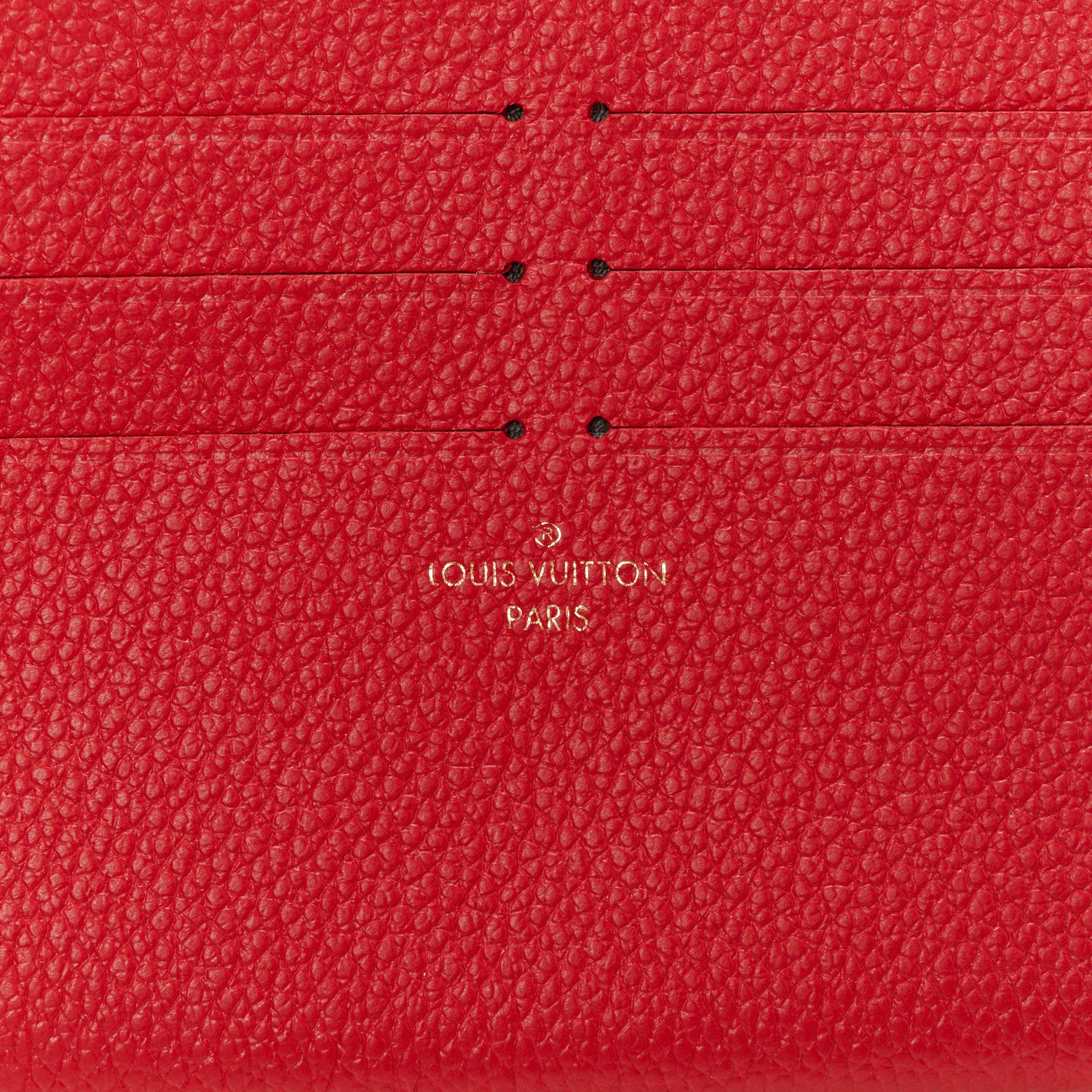 Louis Vuitton Empreinte Pochette Felicie Chain Wallet Scarlet 10 of 14