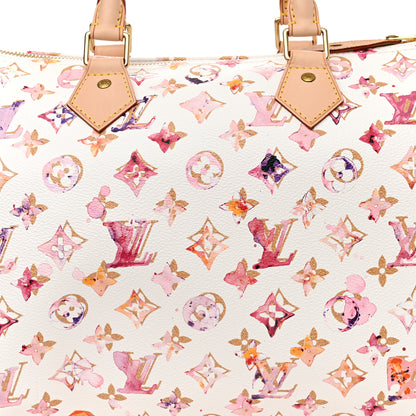 Louis Vuitton Watercolor Aquarelle Speedy 30 White 8 of 10
