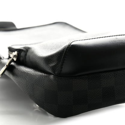 Louis Vuitton Damier Graphite Avenue Sling Bag Onyx Silver 8 of 12