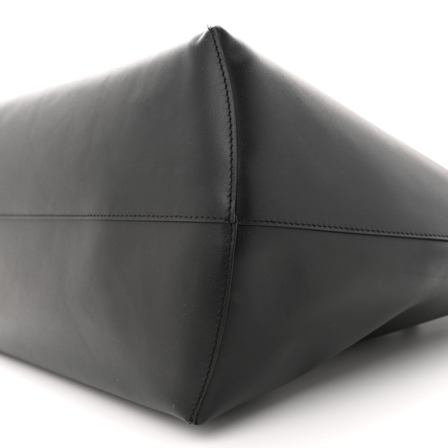 Vitello Ginevra Elaphe Monster Eyes Shopping Tote Black Naturale