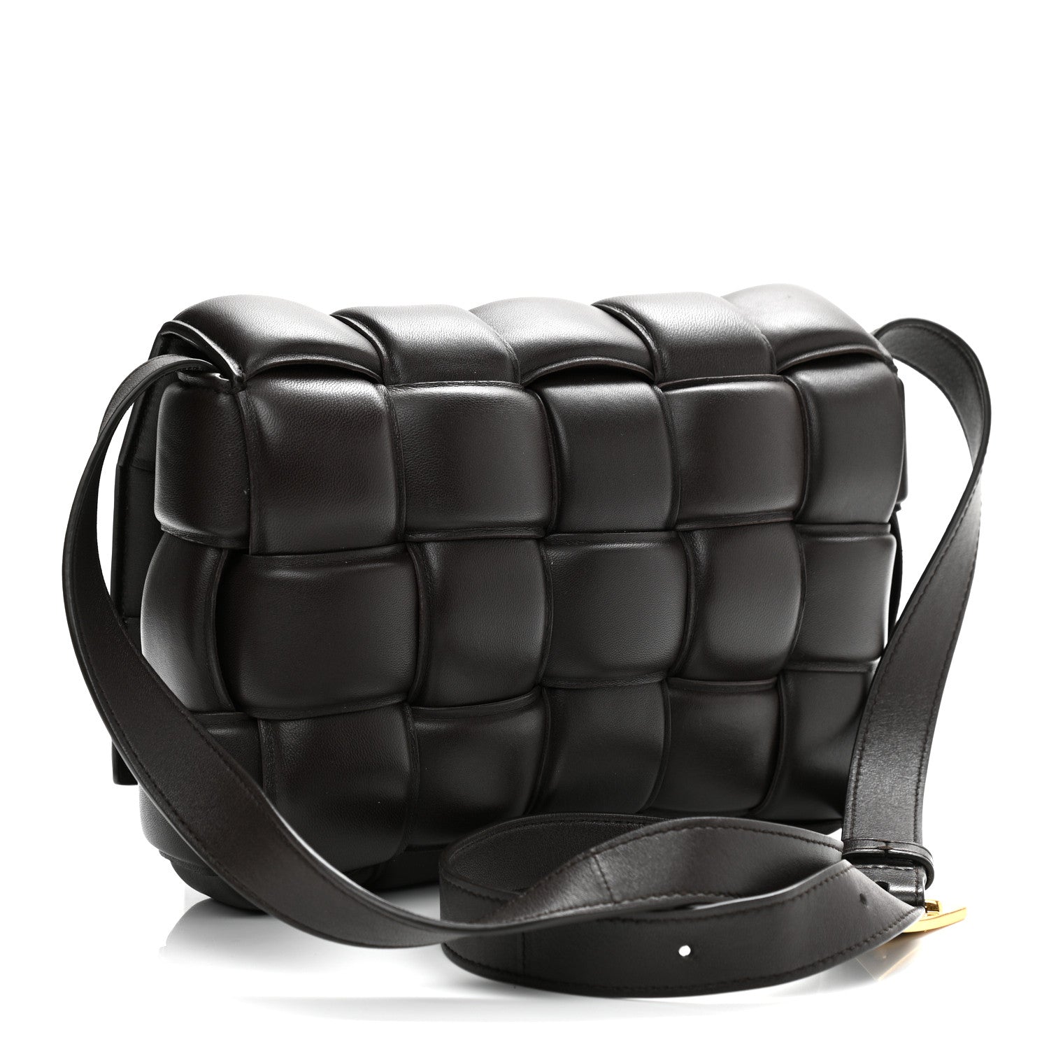Bottega Veneta Nappa Maxi Intreccio Padded Cassette Crossbody Bag Fondant 3 of 10