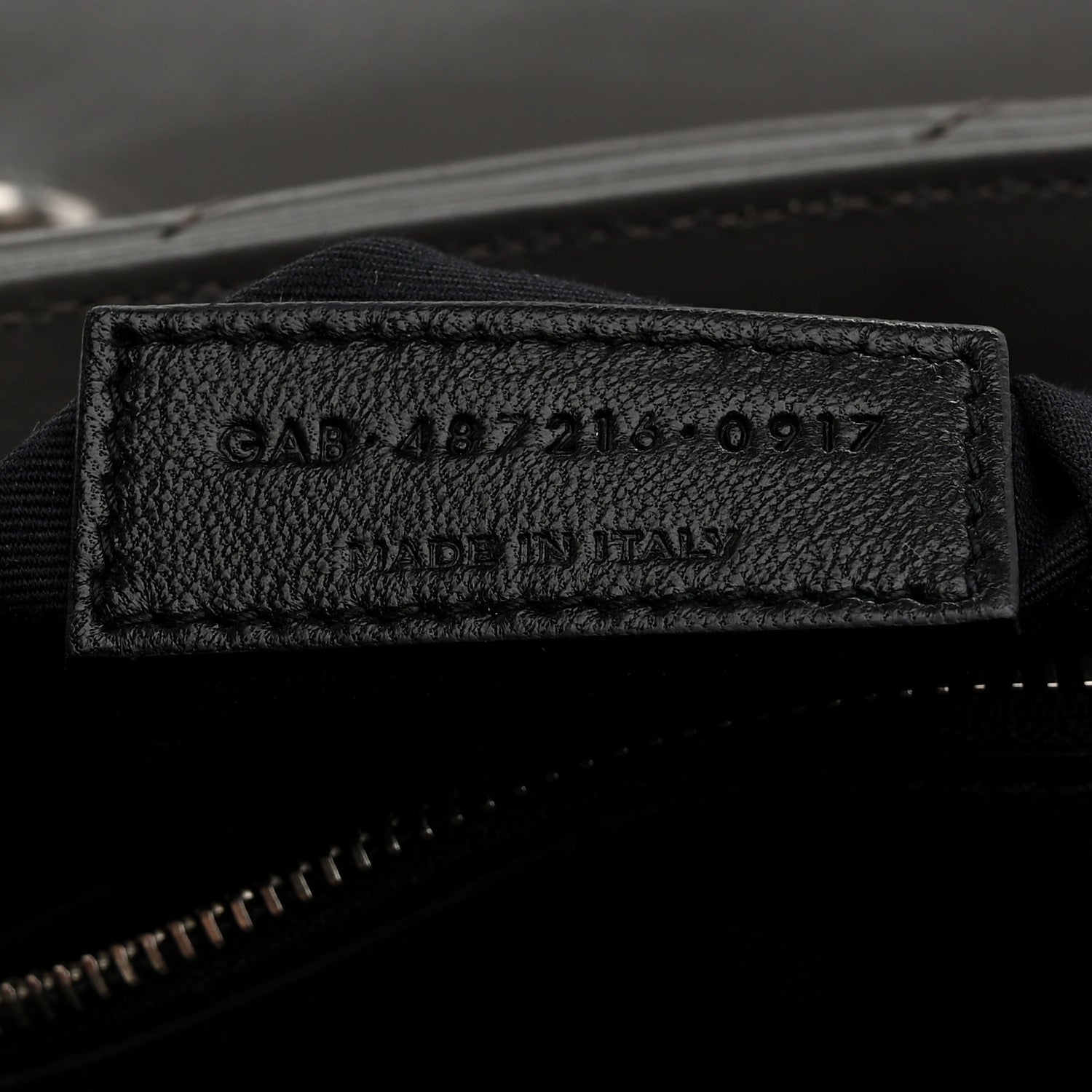 Saint Laurent Calfskin Y Quilted Monogram Medium Loulou Chain Satchel Earth 9 of 12