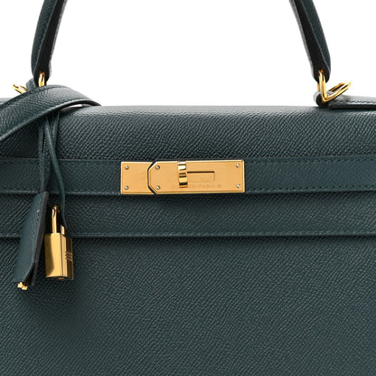 Hermes Epsom Kelly Sellier 28 Vert Cypress 8 of 10