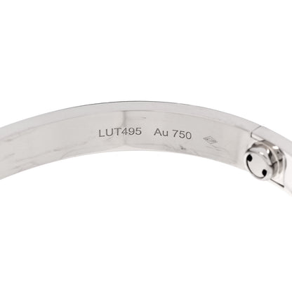 Cartier 18K White Gold LOVE Bracelet 17 5 of 6