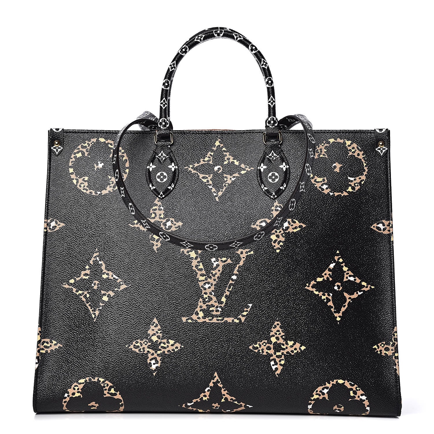 Louis Vuitton Monogram Giant Jungle Onthego GM Black 1 of 10