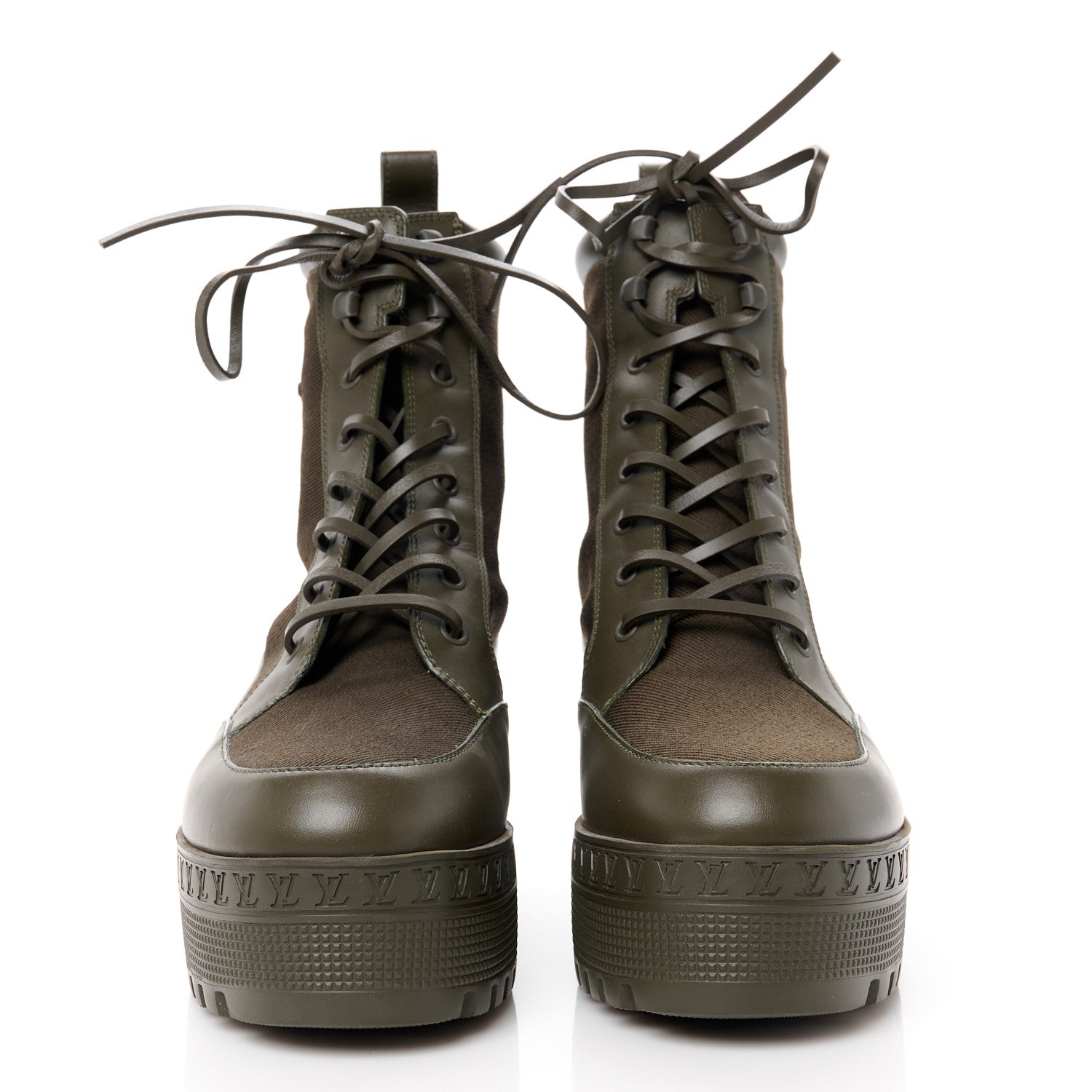 Louis Vuitton Laureate Platform Desert Boots 39.5 Taupe 2 of 8