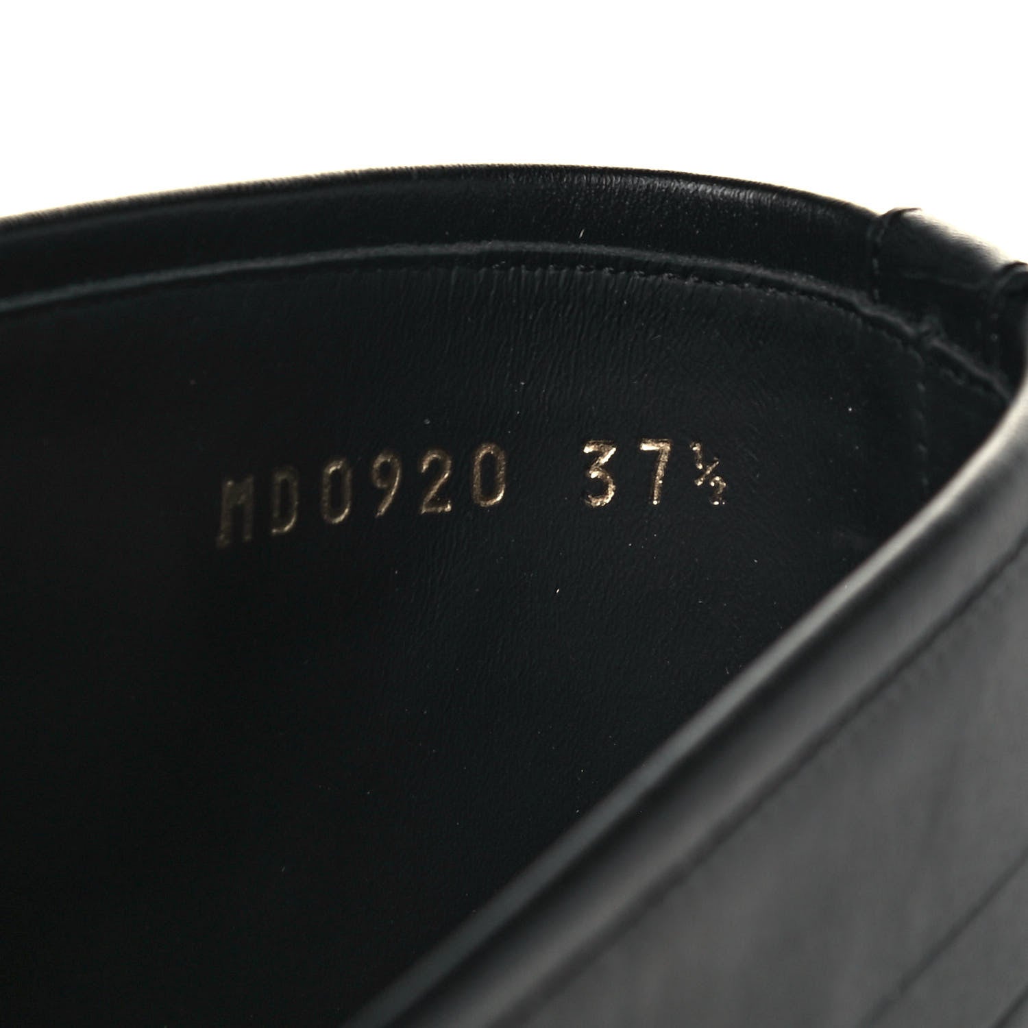 Christian Dior Calfskin Embossed Dior Quest 35mm Biker Boots 37.5 Black 7 of 8