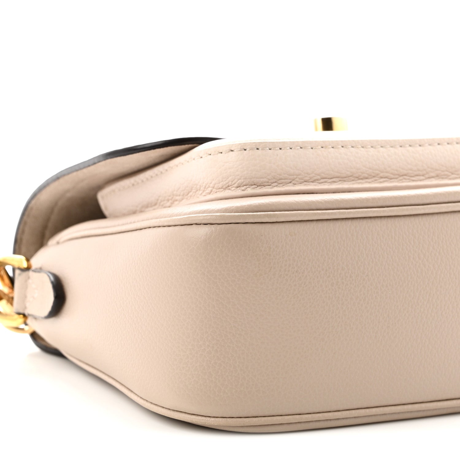 Louis Vuitton Grained Calfskin Lockme Tender Greige 8 of 9