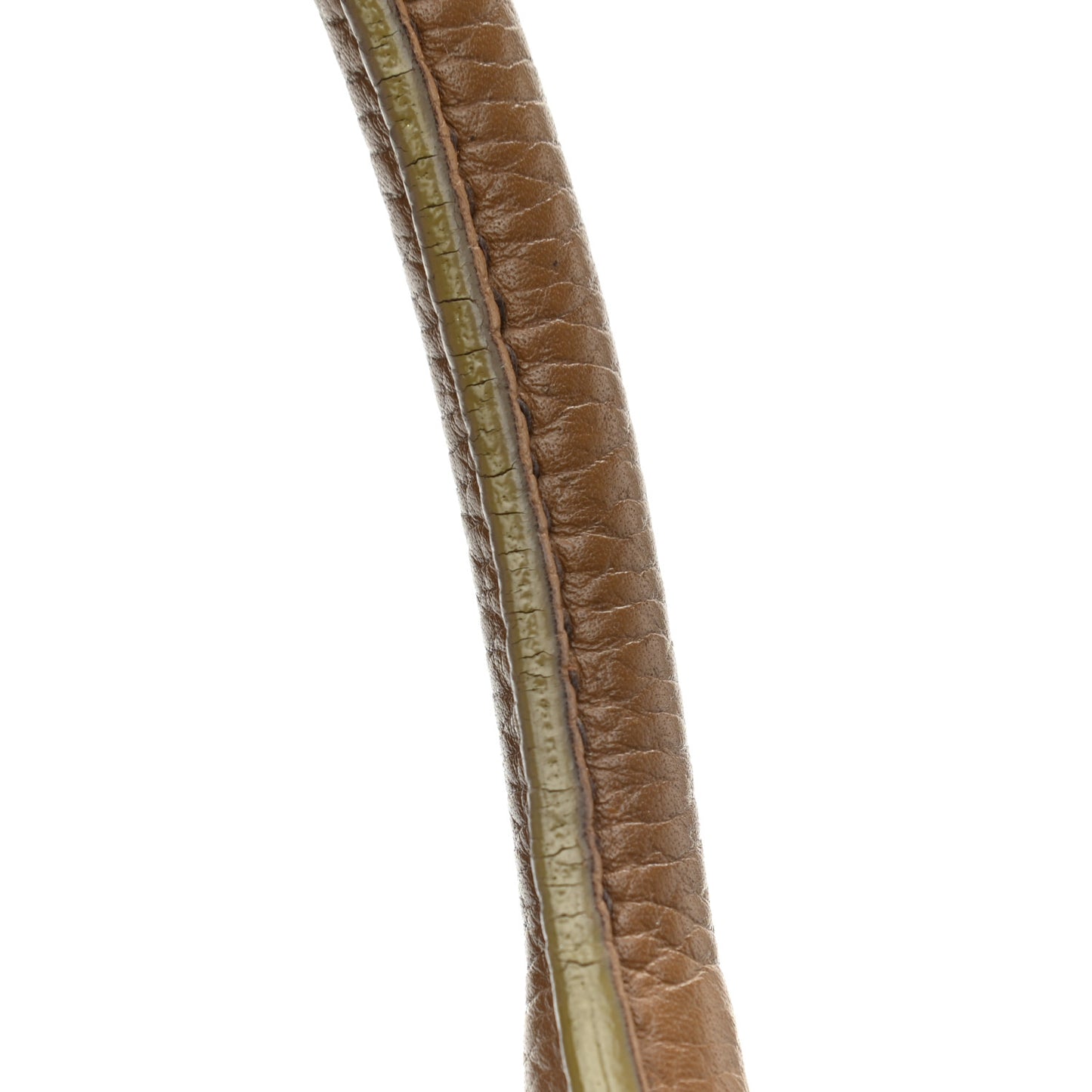 Calfskin Small Tassel Bowler Light Brown