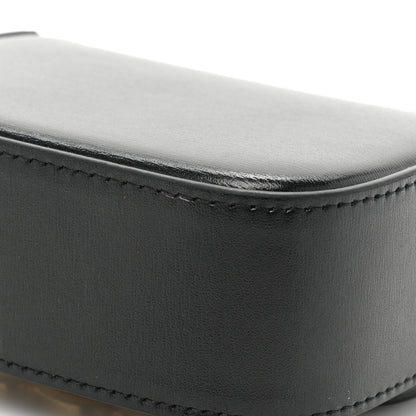 Celine Shiny Calfskin Mini Triomphe Black 9 of 12