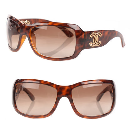 Chanel CC Sunglasses 6018 Tortoise 2 of 12