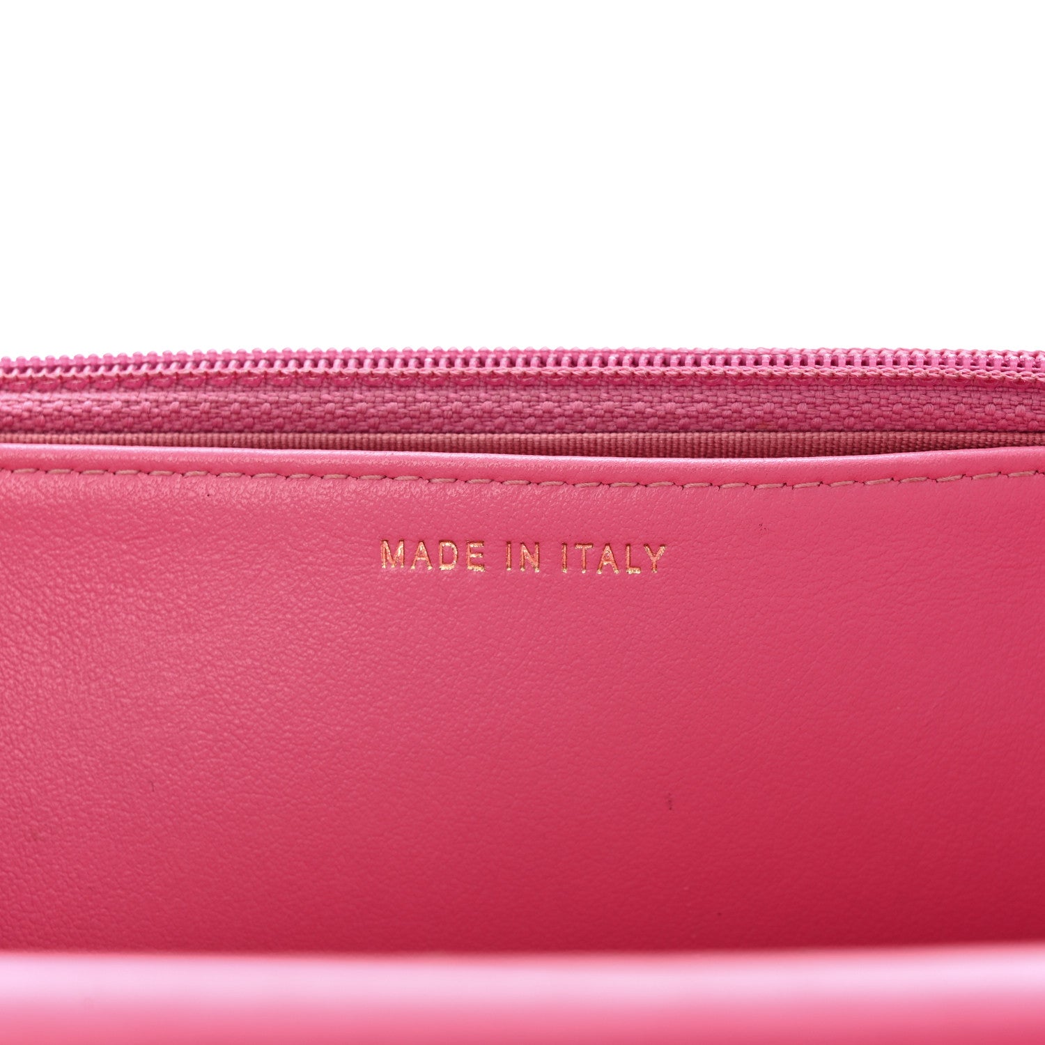 Chanel Caviar Quilted Boy Wallet On Chain WOC Pink 7 of 14