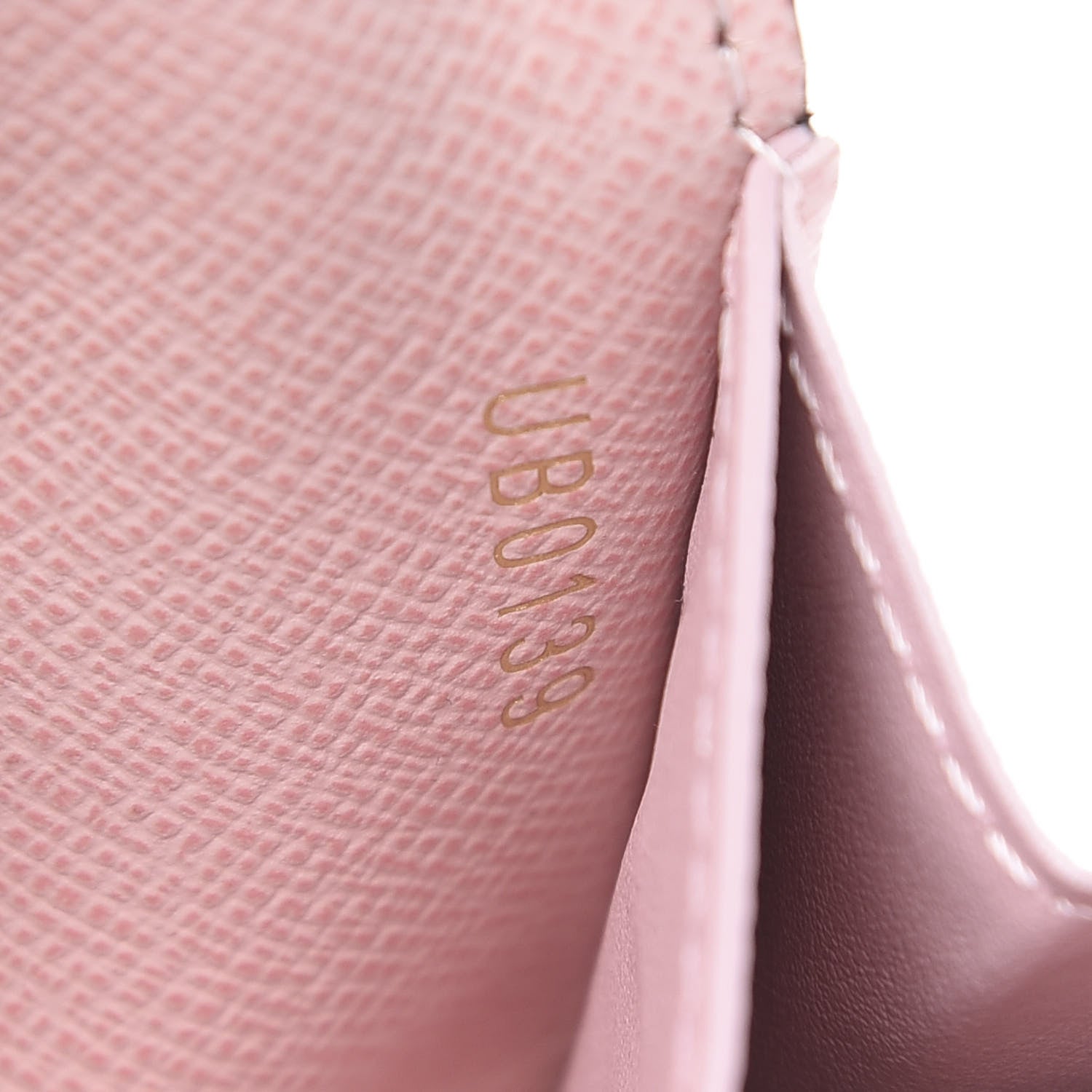 Louis Vuitton Damier Ebene Rosalie Coin Purse Rose Ballerine 7 of 7