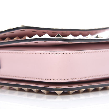 Valentino Garavani Vitello Rockstud Flap Crossbody Bag Water Rose 7 of 9