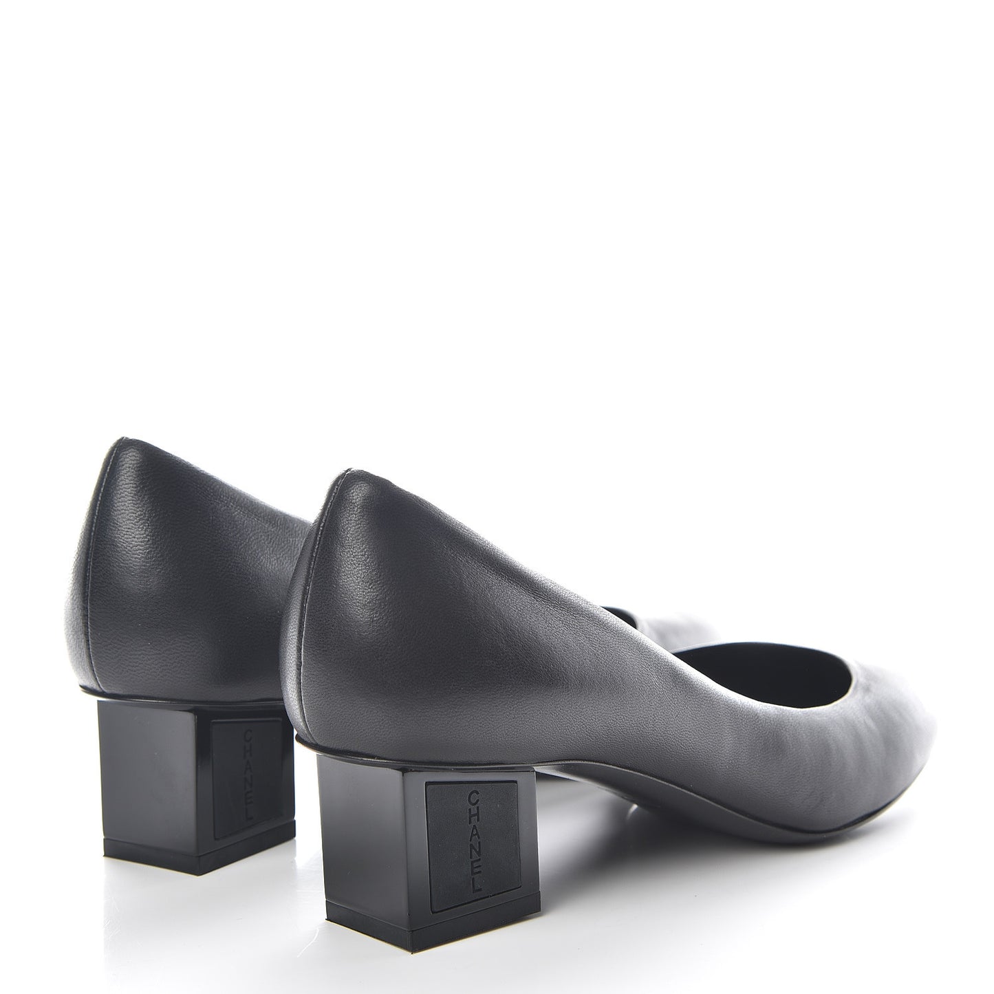 Lambskin CC Pumps 37 Black