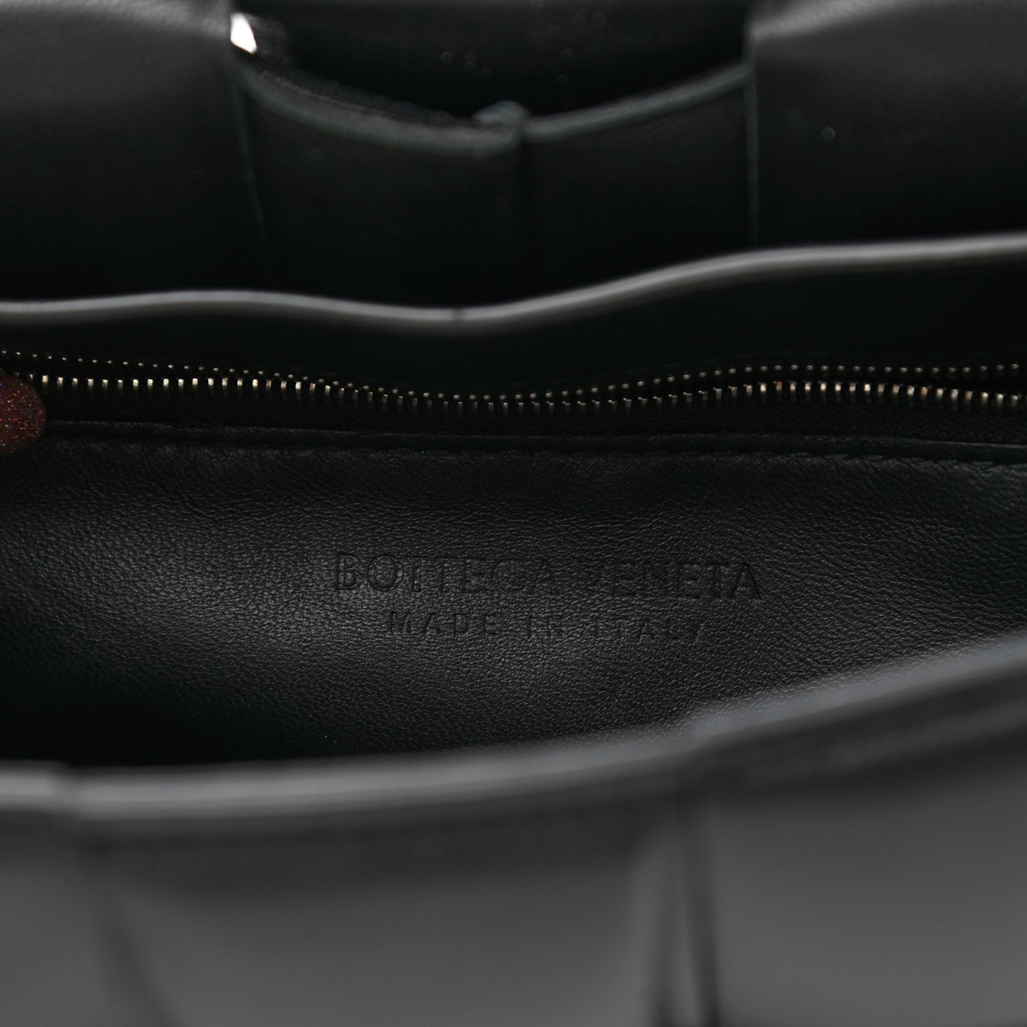 Bottega Veneta Nappa Maxi Intreccio Padded Cassette Crossbody Bag Black 6 of 9
