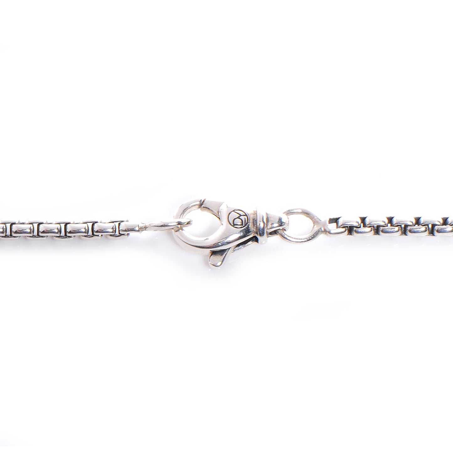 Sterling Silver Chevron Cross Necklace
