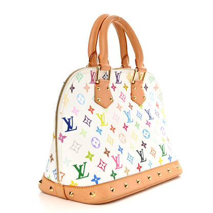 Louis Vuitton LOUIS VUITTON Monogram Multicolor Alma White 3 of 9